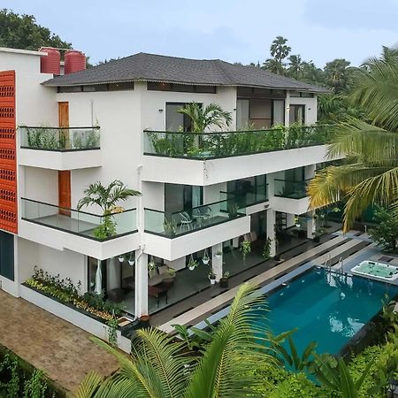 Villa Sereno By Stayvista - An Elegant And Entertaining Retreat Featuring A Swimming Pool, Outdoor Jacuzzi, Modern Interiors, And A Snooker Table آليباغ المظهر الخارجي الصورة